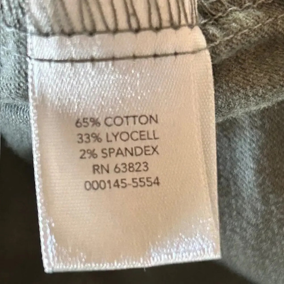 Christopher & Banks Army Green Cropped Pants, size 16 - Picture 5 of 5